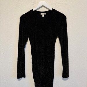 Dillard’s Xtraordinary Black and Gold Shimmer Mini Dress